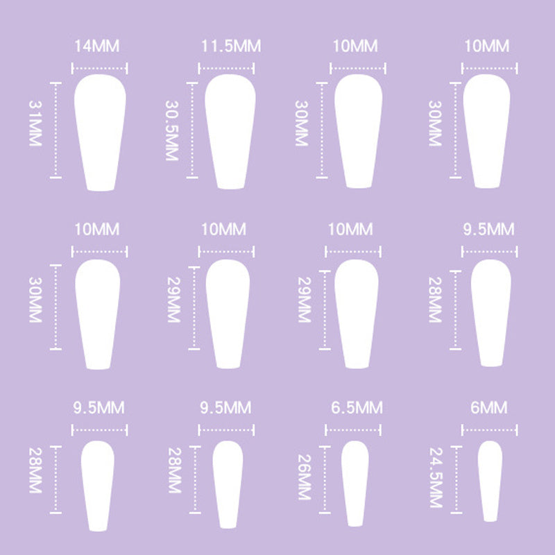Detachable Press-On Nails – Stylish Fake Nail Tips for Easy Nail Art