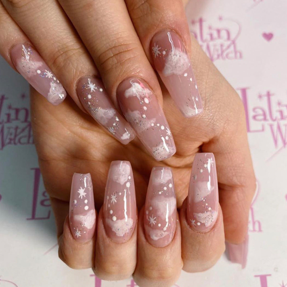 Wearing Nails Finished Soft Nails - False Nails