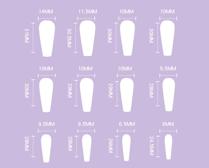 Wearing Nails Finished Soft Nails - False Nails