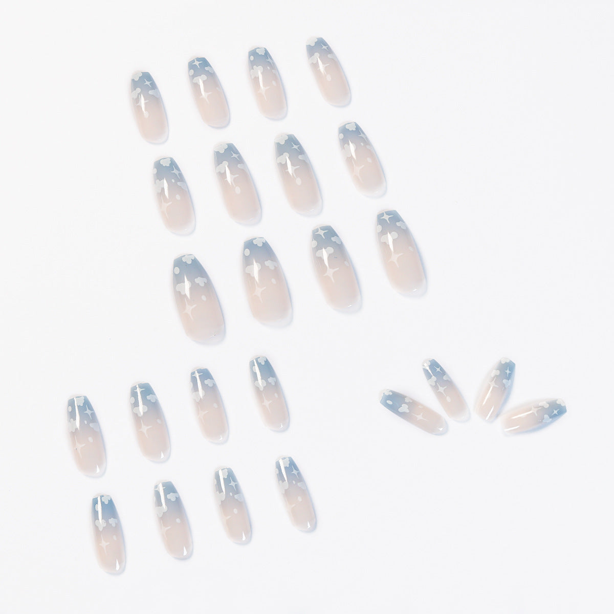 Wearing Nails Finished Soft Nails - False Nails