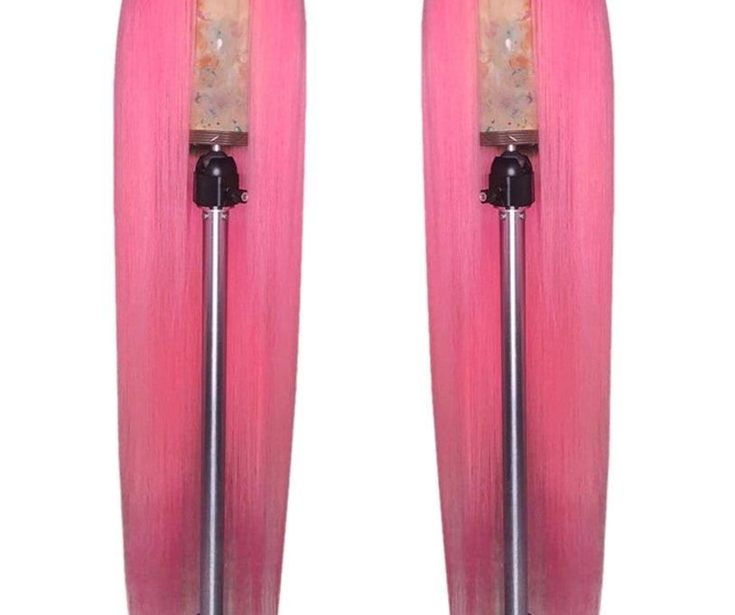 High temperature silk chemical fiber front lace wig hood