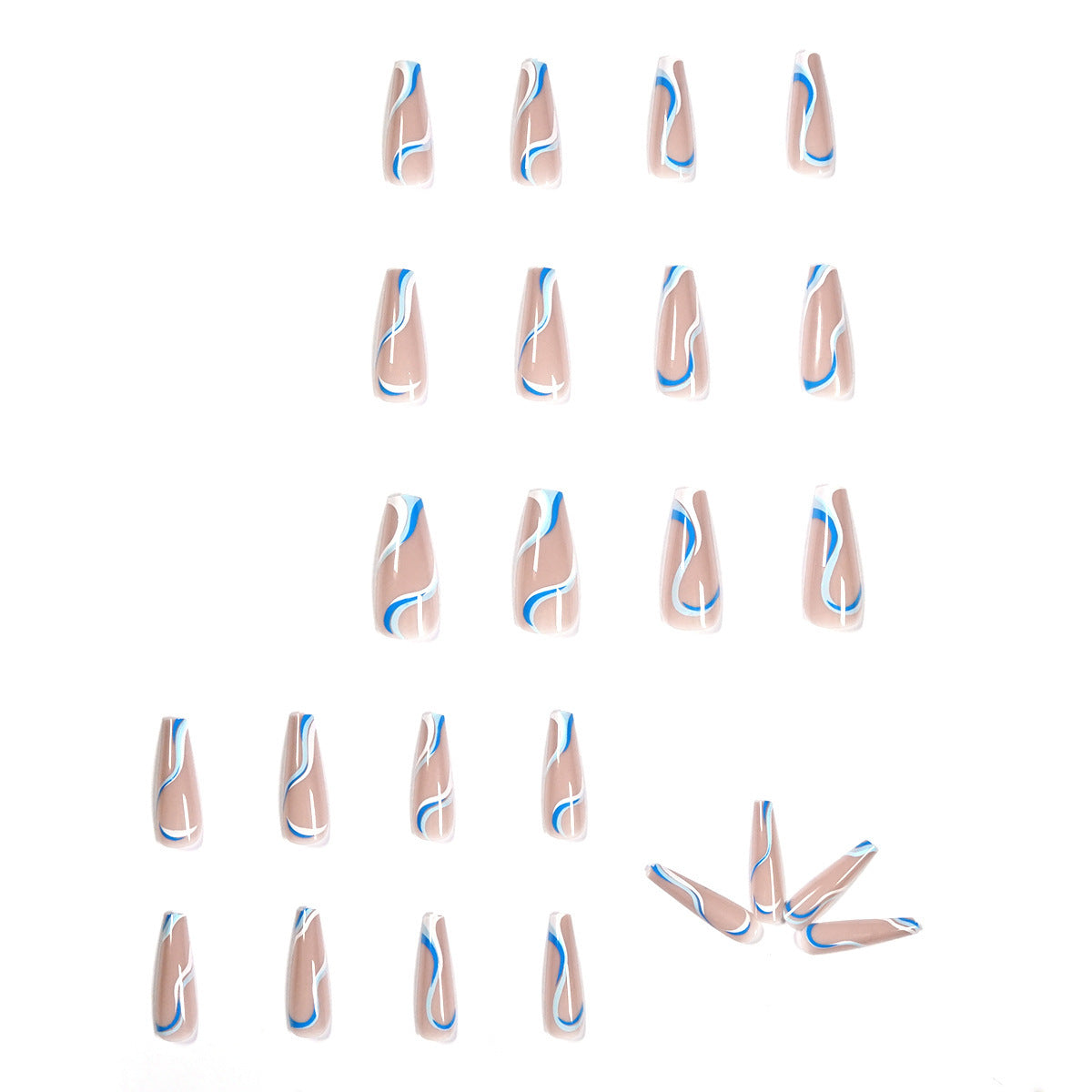 Wearing Nails Finished Soft Nails - False Nails
